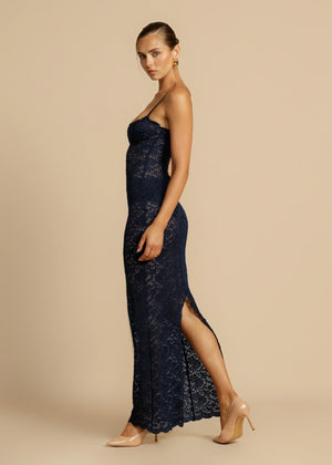 Margot Dress (Navy)