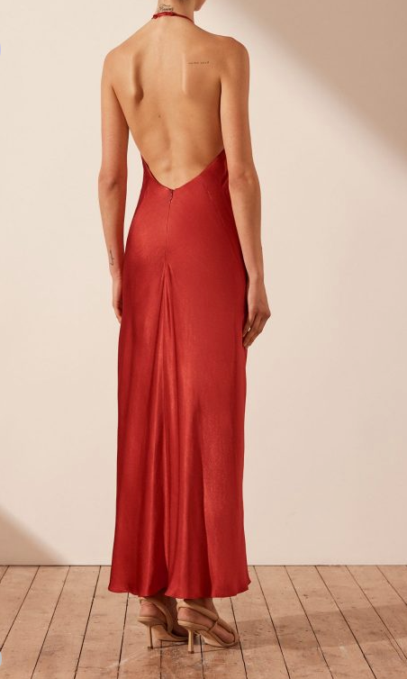 Shona Joy Backless Halter Dress – Styled By Charli