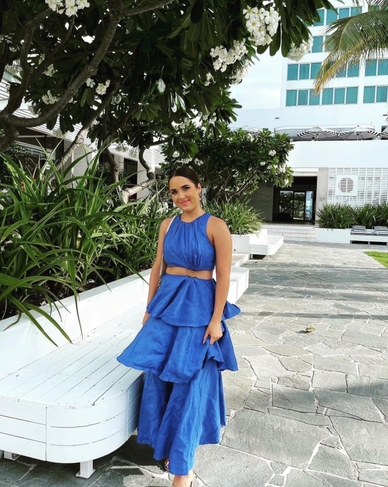 Wave Cut Out Midi Dress – Styled By Charli