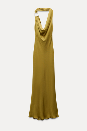 Satin Midi Dress