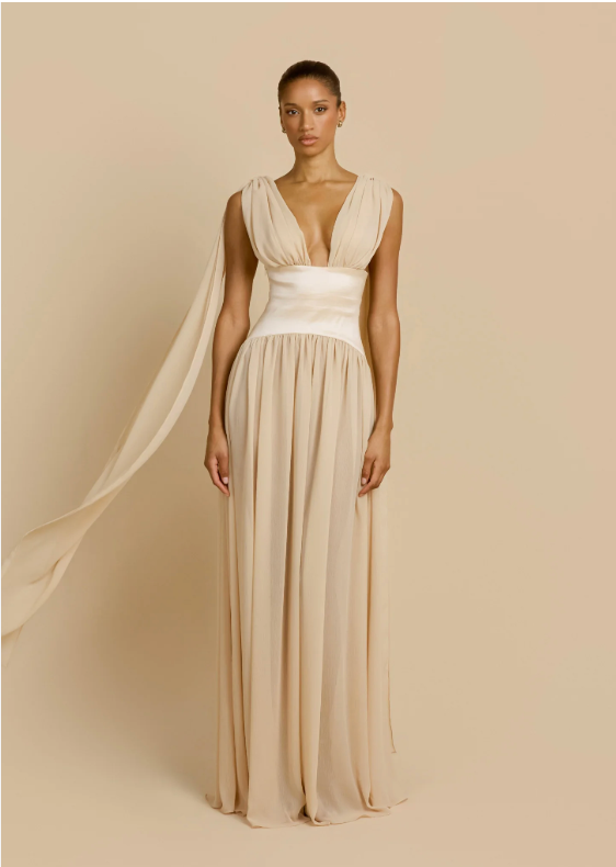 Ramona Dress (Champagne)