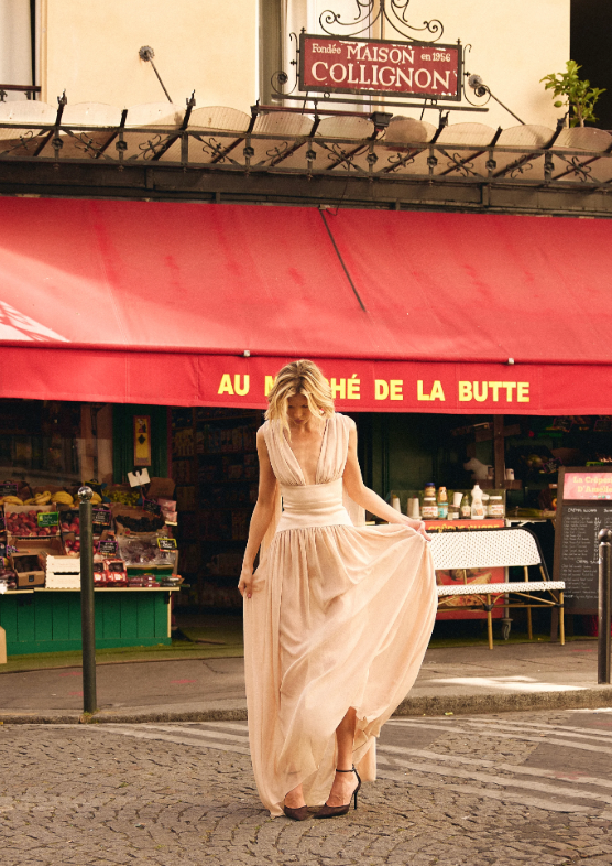 Ramona Dress (Champagne)