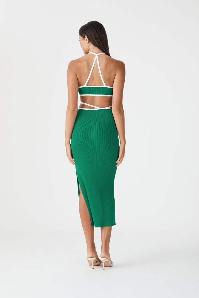 gabby midi dress Strike a pose. @olafarahat styles the Gabby Midi Dress. Available now. #DISSH
