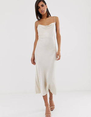 Kat Cowl Midi Dress