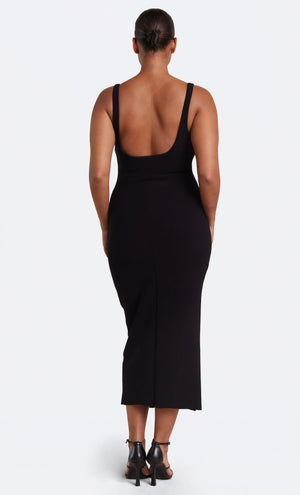 Be Mine Square Neck Midi Dress