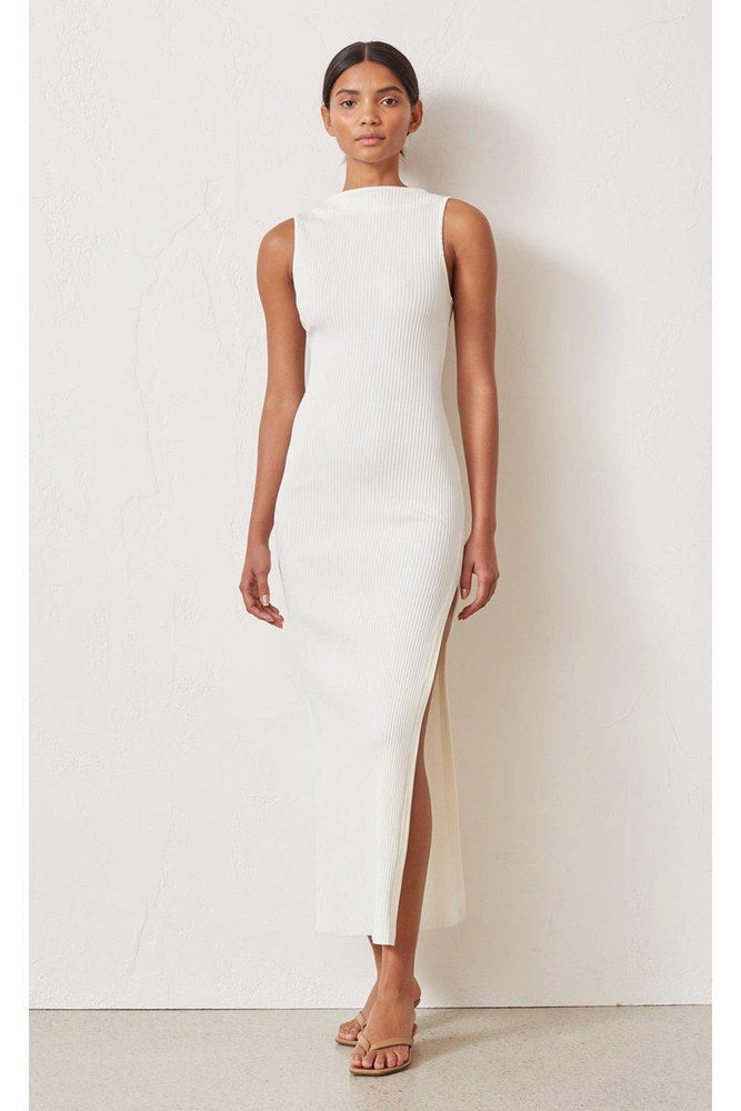Noir Et Blanc Midi Dress (white) Styled By Charli Noir Et Blanc Midi Dress (white) Styled By Charli