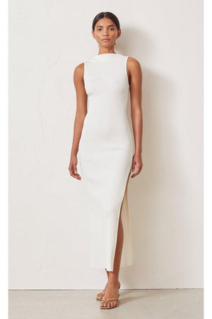 bec and bridge noir et blanc midi dress Noir Et Blanc Midi Dress (white) Styled By Charli