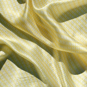 The NV Silk Scarf in Lemon Accessories Nakedvice 